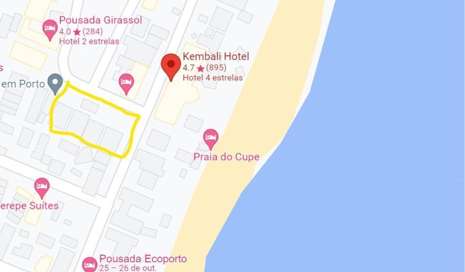 Casa De Luxo Em Porto De Galinhas Com Funcionaria A 50 M Do Mar Villa Exterior photo
